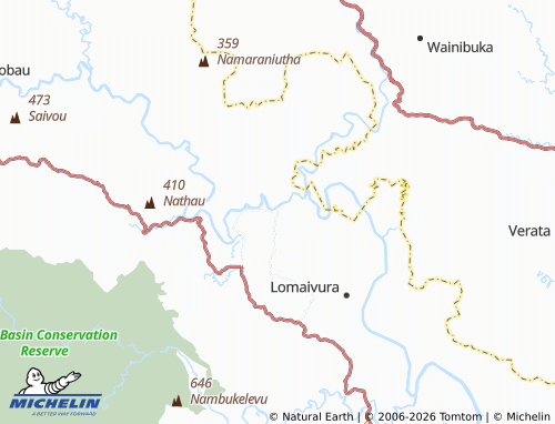 MICHELIN-Landkarte Naluwai - ViaMichelin