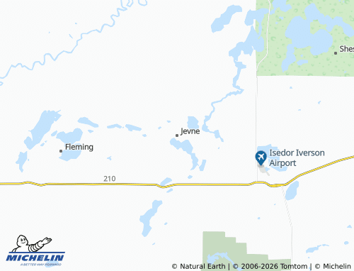 Mappa MICHELIN Jevne - ViaMichelin