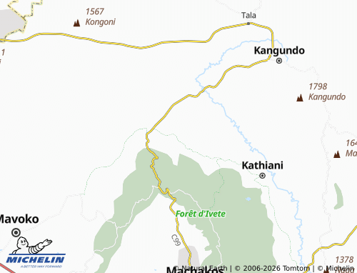 MICHELIN Mitaboni map - ViaMichelin