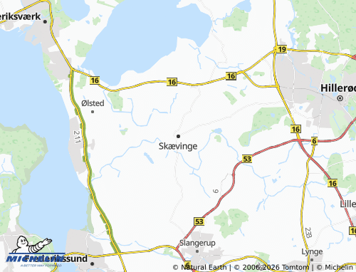 Mapa MICHELIN Skævinge - ViaMichelin