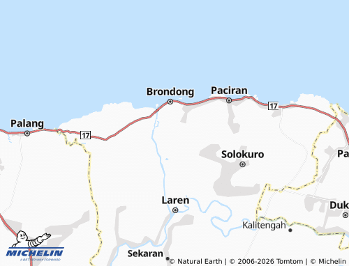 MICHELIN Sumberagung map - ViaMichelin