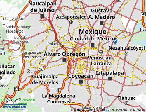 Mapa MICHELIN Hipódromo Condesa - ViaMichelin