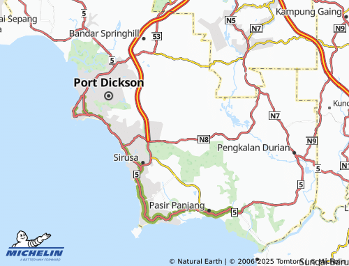 Carte MICHELIN Ladang Sua Betong - ViaMichelin