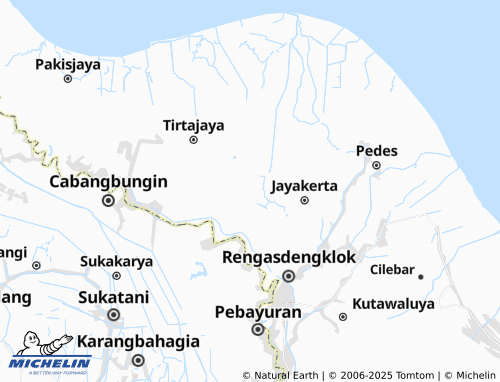 MICHELIN Kampungsawah map - ViaMichelin