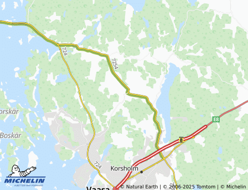 MICHELIN Singsby map - ViaMichelin