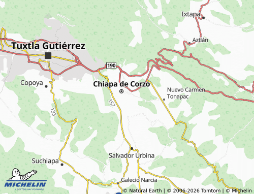 MICHELIN-Landkarte Santa Elena - ViaMichelin