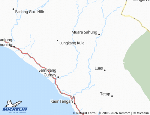 Mappa MICHELIN Pengurung - ViaMichelin