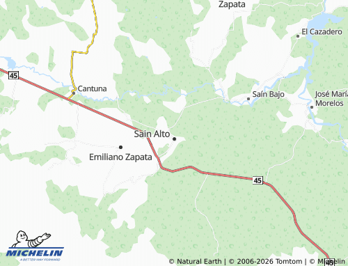 MICHELIN Las Peñas map - ViaMichelin