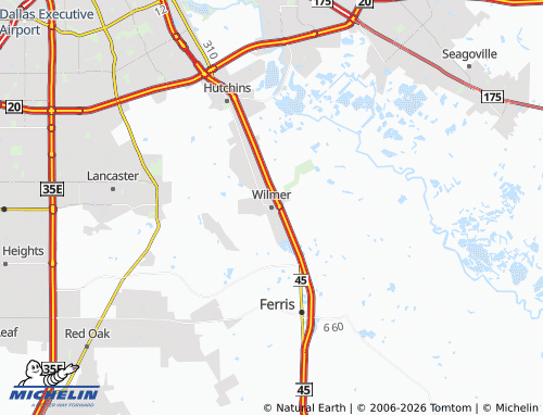 Mapa MICHELIN Wilmer - ViaMichelin