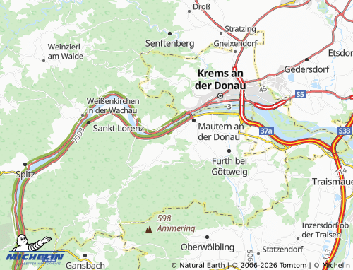 MICHELIN Mauternbach map - ViaMichelin