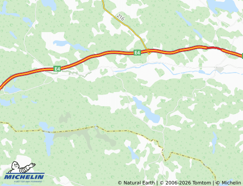 Mapa MICHELIN Ålberga - ViaMichelin
