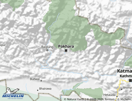 Carte MICHELIN Gandaki - ViaMichelin