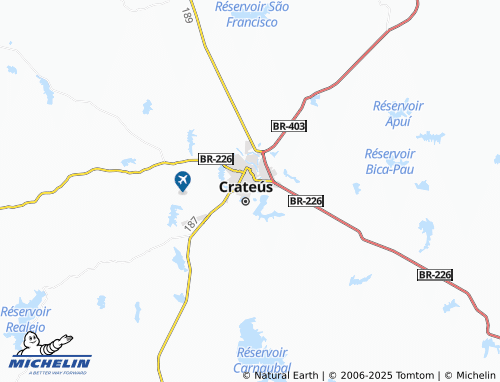 MICHELIN-Landkarte Maratoan Bairro de Crateús - ViaMichelin