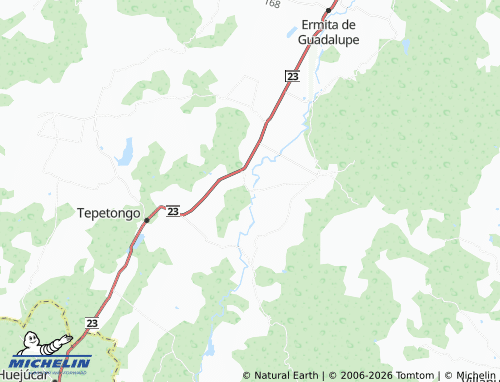 MICHELIN Ignacio Zaragoza map - ViaMichelin