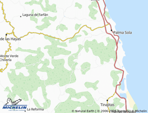Mapa MICHELIN Mesa de Veinticuatro - ViaMichelin
