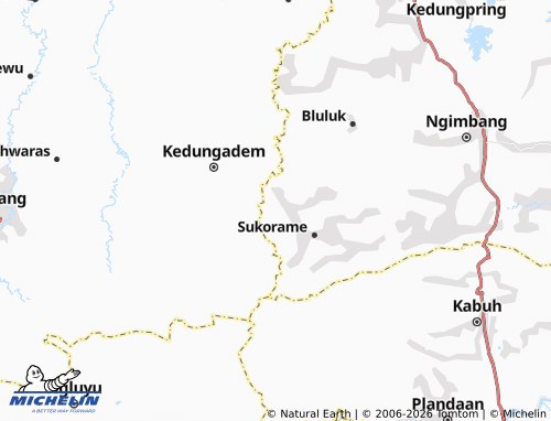 Mapa MICHELIN Sembung - ViaMichelin