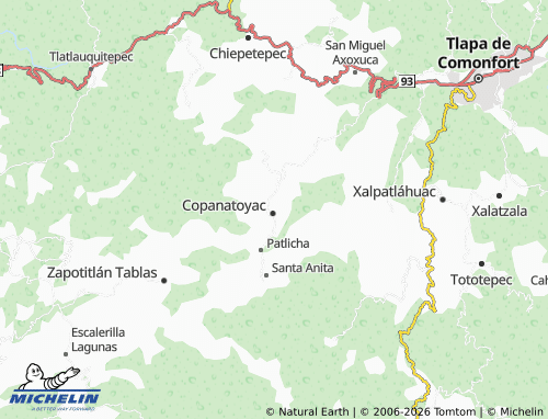 Mappa MICHELIN San José - ViaMichelin
