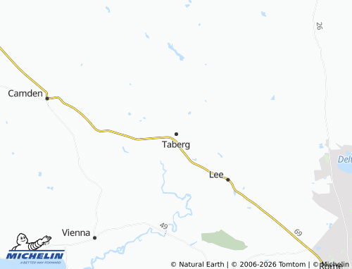 Mapa MICHELIN Taberg - ViaMichelin
