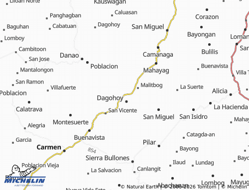 MICHELIN Poblacion map - ViaMichelin
