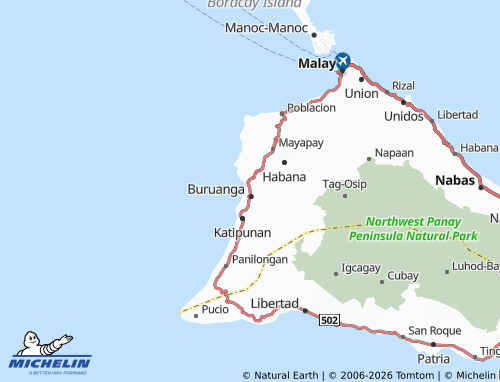 MICHELIN Alegria map - ViaMichelin