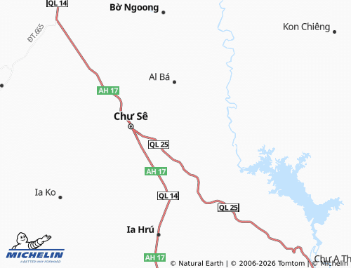 Mapa MICHELIN Kông Htok - ViaMichelin