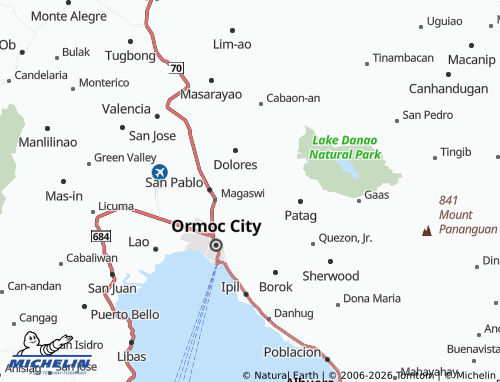 MICHELIN Donghol map - ViaMichelin