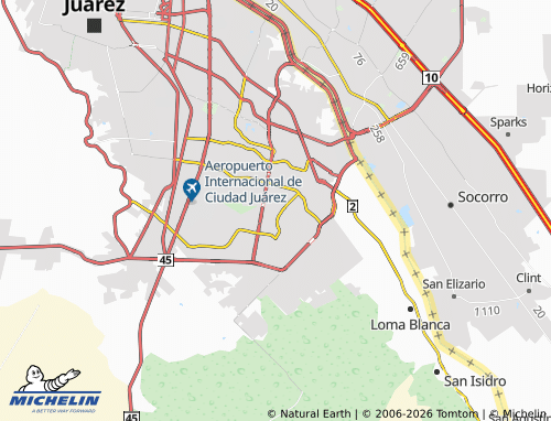 Mappa MICHELIN Eco 2000, Etapa VI - ViaMichelin