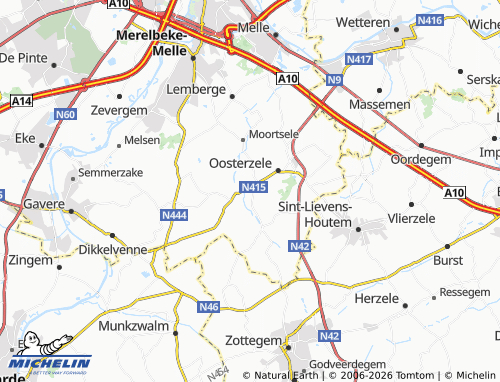 Mappa MICHELIN Scheldewindeke - ViaMichelin