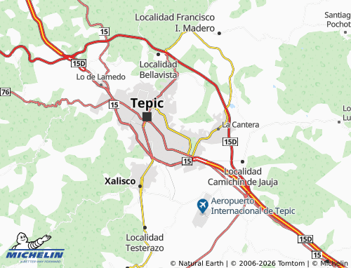 Mapa MICHELIN El Puente Quebrado - ViaMichelin