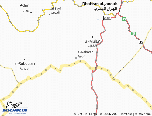 MICHELIN-Landkarte al-Rahwah - ViaMichelin