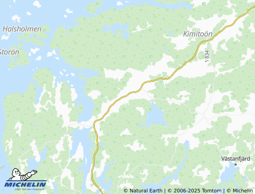 MICHELIN Nygård map - ViaMichelin