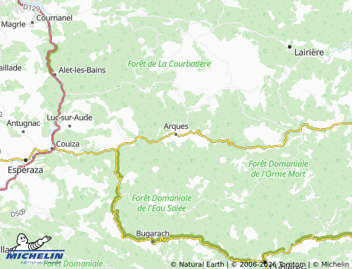 Mappa MICHELIN Arques - ViaMichelin