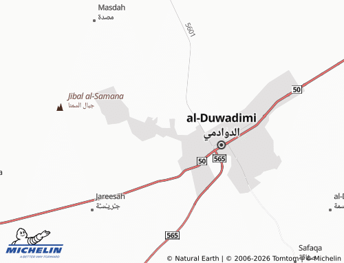 MICHELIN-Landkarte al-Firdaws - ViaMichelin