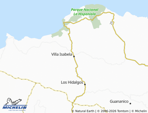 MICHELIN Villa Isabela map - ViaMichelin