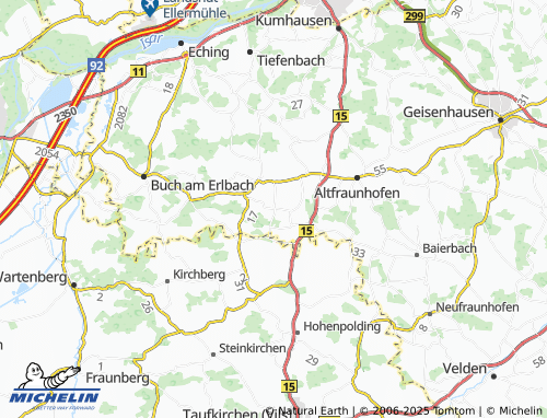 Kaart MICHELIN Altenburg - ViaMichelin