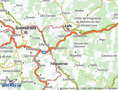 MICHELIN Armil map - ViaMichelin