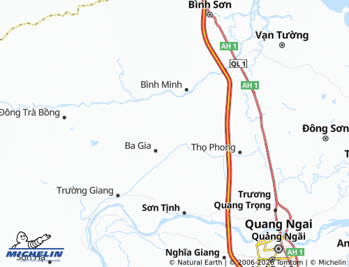 Mapa MICHELIN Tịnh Trà - ViaMichelin