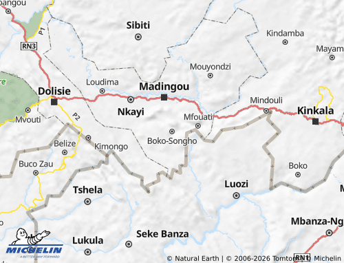 Mapa MICHELIN Boko-Songho - ViaMichelin