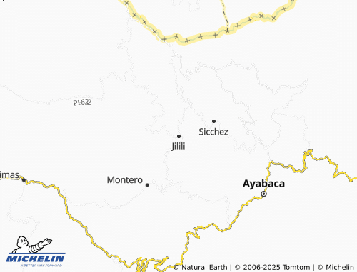 MICHELIN Jilili map - ViaMichelin