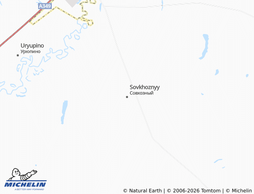 MICHELIN-Landkarte Sovkhoznyy - ViaMichelin