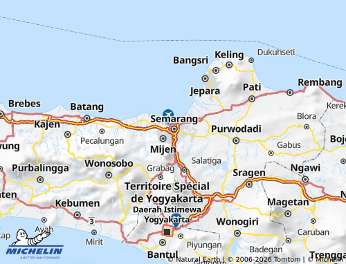 Carte MICHELIN Kota Semarang - ViaMichelin