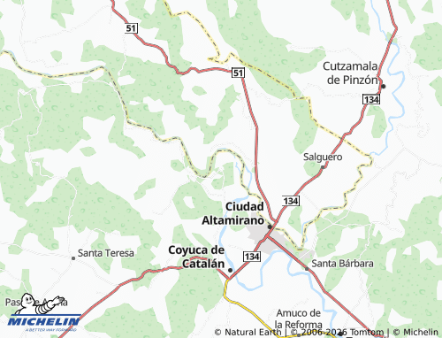 Mapa MICHELIN El Ancón - ViaMichelin