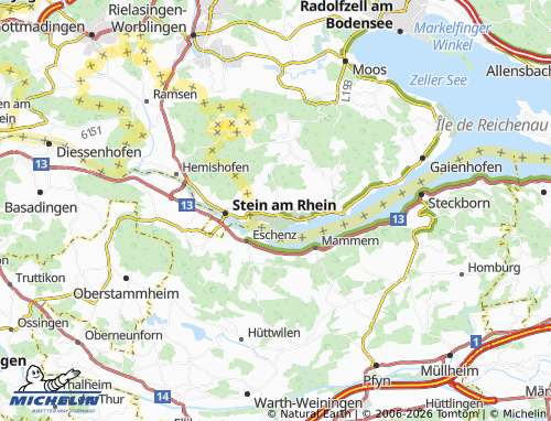 MICHELIN Öhningen map - ViaMichelin