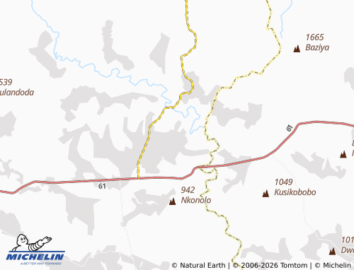 MICHELIN-Landkarte KwaFane B - ViaMichelin
