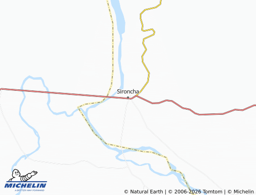 Mappa MICHELIN Sironcha - ViaMichelin