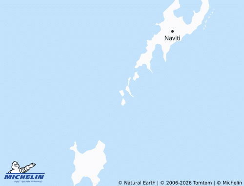 MICHELIN-Landkarte Naukathuvu Island - ViaMichelin