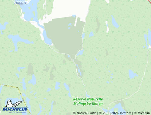 MICHELIN Björsjö map - ViaMichelin