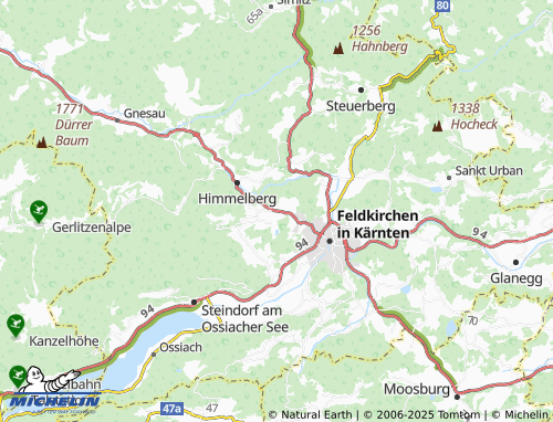 MICHELIN-Landkarte Pichlern - ViaMichelin