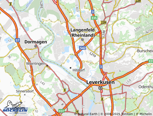 MICHELIN Voigtslach map - ViaMichelin