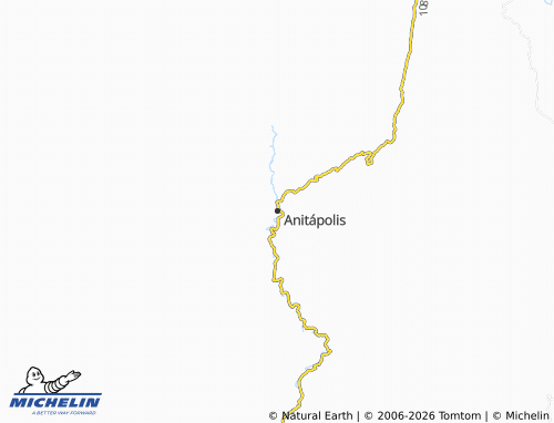 MICHELIN Anitápolis map - ViaMichelin